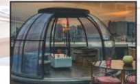 Dome glass