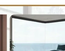 Glass-to-Glass Corner
